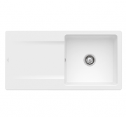 Мийка для кухні Villeroy & Boch Siluet 60 100х51 см кераміка stone white 333601RW