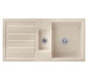 Мойка для кухни Villeroy & Boch Flavia 60 101х51 см керамика almond 330401AM