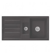 Мойка для кухни Villeroy & Boch Flavia 60 101х51 см керамика graphite 330401i4