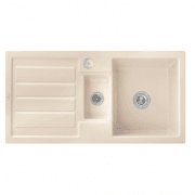 Мойка для кухни Villeroy & Boch Flavia 60 101х51 см керамика ivory 330402FU