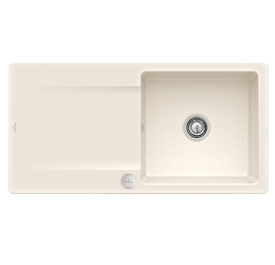 Мойка для кухни Villeroy & Boch Siluet 60 100х51 см керамика сrema 333602KR