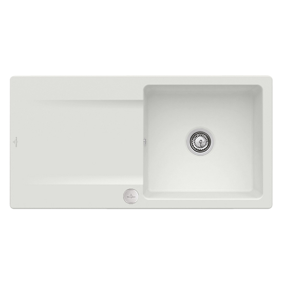 Мойка для кухни Villeroy & Boch Siluet 60 100х51 см керамика steam 333602SM