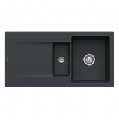 Мийка для кухні Villeroy & Boch Siluet 60 R 100х51 см кераміка ebony 333701S5
