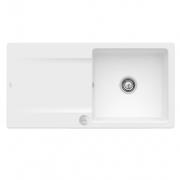 Мийка для кухні Villeroy & Boch Siluet 60 100х51 см кераміка stone white 333602RW