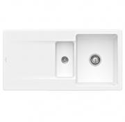 Мийка для кухні Villeroy & Boch Siluet 60 R 100х51 см кераміка white alpin 333701R1
