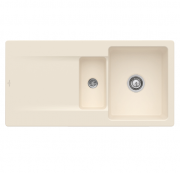Мийка для кухні Villeroy & Boch Siluet 60 R 100х51 см кераміка ivory 333701FU
