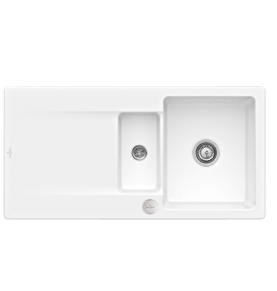 Мойка для кухни Villeroy & Boch Siluet 60 R 100х51 см керамика snow white 333702KG