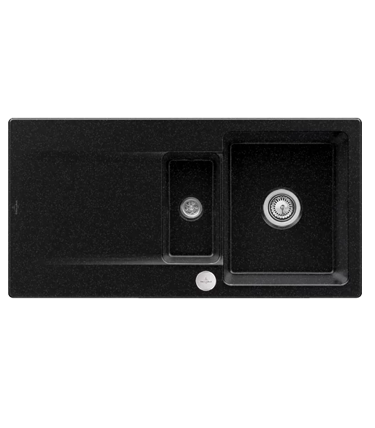 Мийка для кухні Villeroy & Boch Siluet 60 R 100х51 см кераміка chromit 333702J0