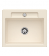Мийка для кухні Villeroy & Boch Siluet 60 S 60х51 см кераміка ivory 334601FU