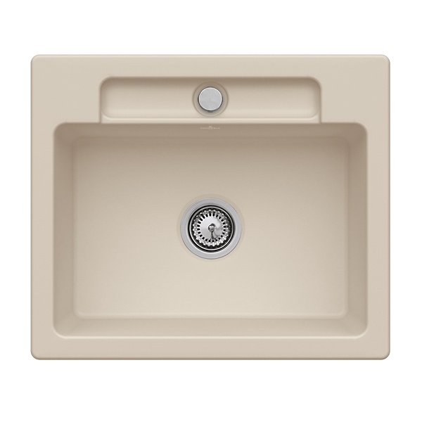 Мойка для кухни Villeroy & Boch Siluet 60 S 60х51 см керамика almond 334601AM