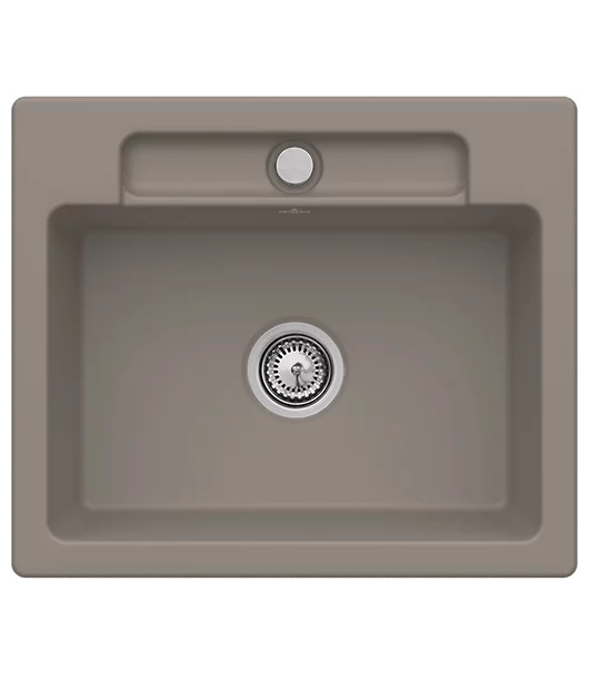 Мойка для кухни Villeroy & Boch Siluet 60 S 60х51 см керамика timber 334601TR