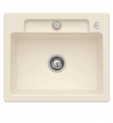 Мийка для кухні Villeroy & Boch Siluet 60 S 60х51 см кераміка ivory 334602FU