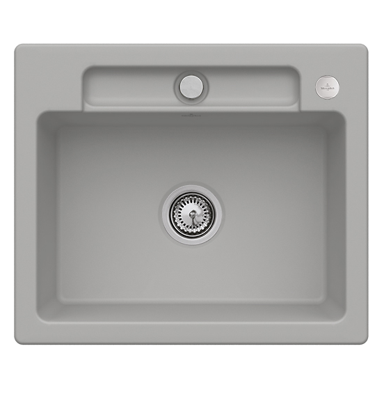 Мийка для кухні Villeroy & Boch Siluet 60 S 60х51 см кераміка fossil 334602KD