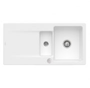 Мийка для кухні Villeroy & Boch Siluet 60 R 100х51 см кераміка stone white 333702RW