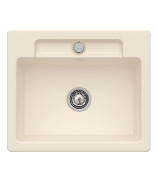 Мойка для кухни Villeroy & Boch Siluet 60 S 60х51 см керамика ivory 334601FU