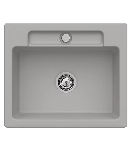 Мийка для кухні Villeroy & Boch Siluet 60 S 60х51 см кераміка fossil 334601KD