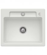 Мийка для кухні Villeroy & Boch Siluet 60 S 60х51 см кераміка steam 334602SM