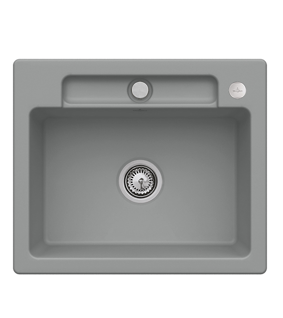 Мойка для кухни Villeroy & Boch Siluet 60 S 60х51 см керамика stone 334602SL