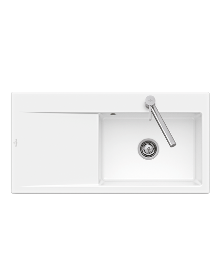 Мойка для кухни Villeroy & Boch Subway Style 60 100х51 см чаша справа керамика snow white 336102KG