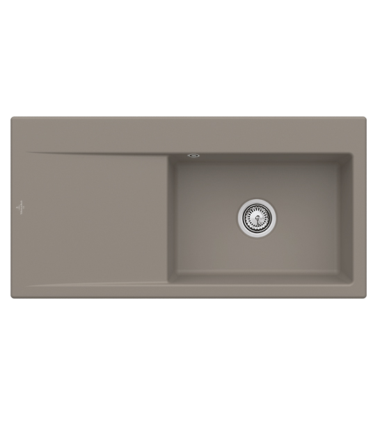 Мийка для кухні Villeroy & Boch Subway Style 60 100х51 см чаша справа кераміка timber 336102TR
