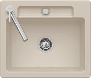 Мийка для кухні Villeroy & Boch Siluet 60 S 60х51 см кераміка almond 334602AM
