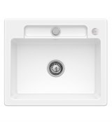Мийка для кухні Villeroy & Boch Siluet 60 S 60х51 см кераміка snow white 334602KG