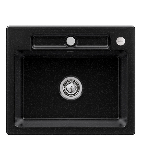 Мийка для кухні Villeroy & Boch Siluet 60 S 60х51 см кераміка chromit 334602J0