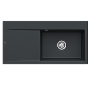 Мийка для кухні Villeroy & Boch Subway Style 60 100х51 см чаша справа кераміка ebony 336101S5
