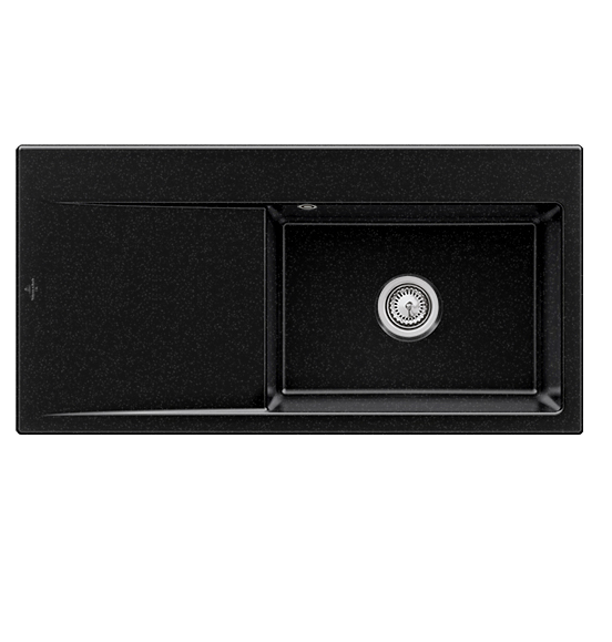 Мийка для кухні Villeroy & Boch Subway Style 60 100х51 см чаша справа кераміка сhromit 336101J0