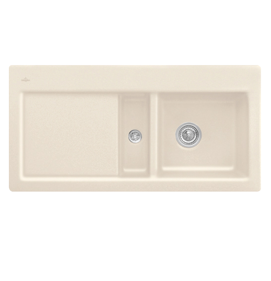 Мойка для кухни Villeroy & Boch Subway 60 100х51 см чаша справа керамика ivory 671201FU