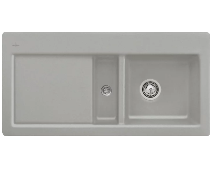 Мойка для кухни Villeroy & Boch Subway 60 100х51 см чаша справа керамика fossil 671201KD