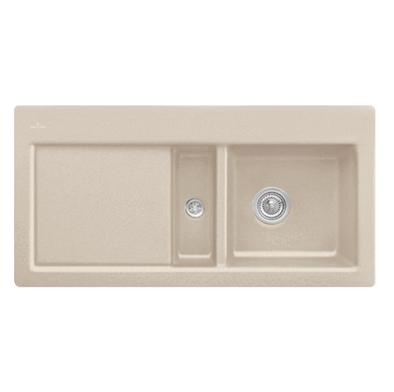 Мойка для кухни Villeroy & Boch Subway 60 100х51 см чаша справа керамика almond 671201AM