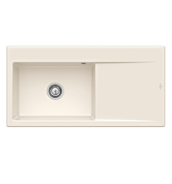 Мойка для кухни Villeroy & Boch Subway Style 60 100х51 см чаша слева керамика сrema 336201KR