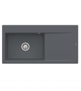 Мийка для кухні Villeroy & Boch Subway Style 60 100х51 см чаша зліва кераміка graphite 336201i4
