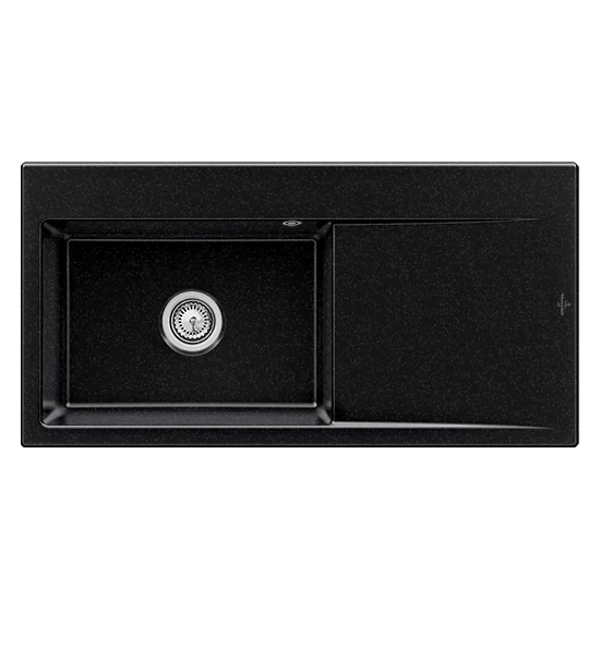 Мийка для кухні Villeroy & Boch Subway Style 60 100х51 см чаша зліва кераміка сhromit 336201J0