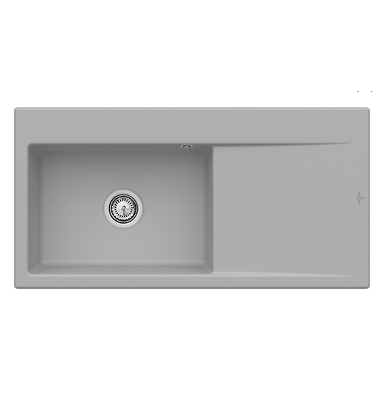 Мойка для кухни Villeroy & Boch Subway Style 60 100х51 см чаша слева керамика fossil 336202KD