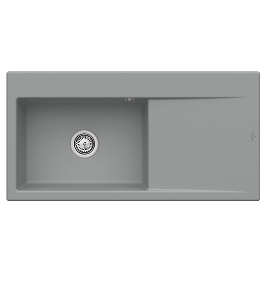 Мийка для кухні Villeroy & Boch Subway Style 60 100х51 см чаша зліва кераміка stone 336202SL