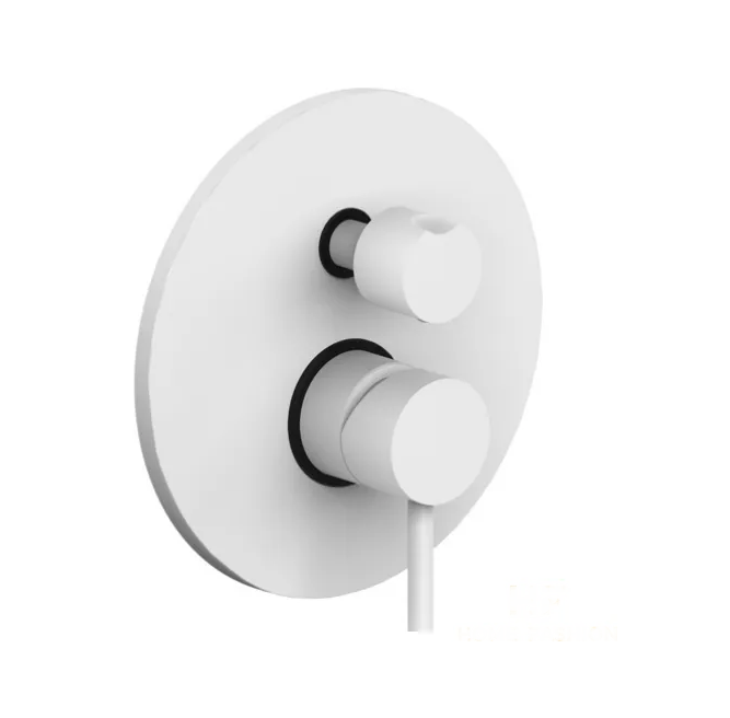 Смеситель для душа белый матовый Paffoni Light LIG 018 BO