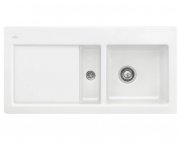 Мийка для кухні Villeroy & Boch Subway 60 100х51 см чаша справа кераміка stone white 671201RW