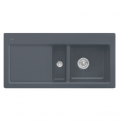 Мийка для кухні Villeroy & Boch Subway 60 100х51 см чаша справа кераміка graphite 671201i4