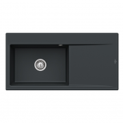 Мийка для кухні Villeroy & Boch Subway Style 60 100х51 см чаша зліва кераміка ebony 336202S5