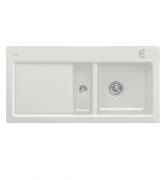 Мийка для кухні Villeroy & Boch Subway 60 100х51 см чаша справа кераміка steam 671202SM