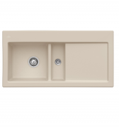 Мойка для кухни Villeroy & Boch Subway 60 100х51 см чаша слева керамика almond 677001AM