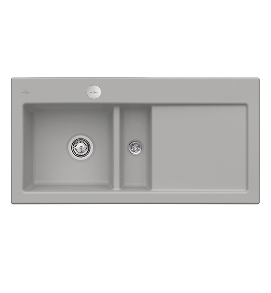 Мойка для кухни Villeroy & Boch Subway 60 100х51 см чаша слева керамика fossil 677002KD