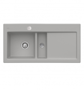Мийка для кухні Villeroy & Boch Subway 60 100х51 см чаша зліва кераміка fossil 677002KD