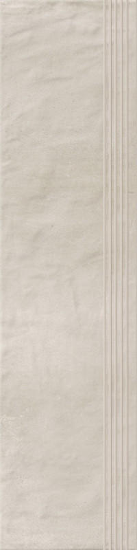 Сходинка Paradyz Hybrid stone Bianco Stopnica Prosta Nacinana 29,8х119,8 см RN--0,3X1,2-1-HYST.BISP