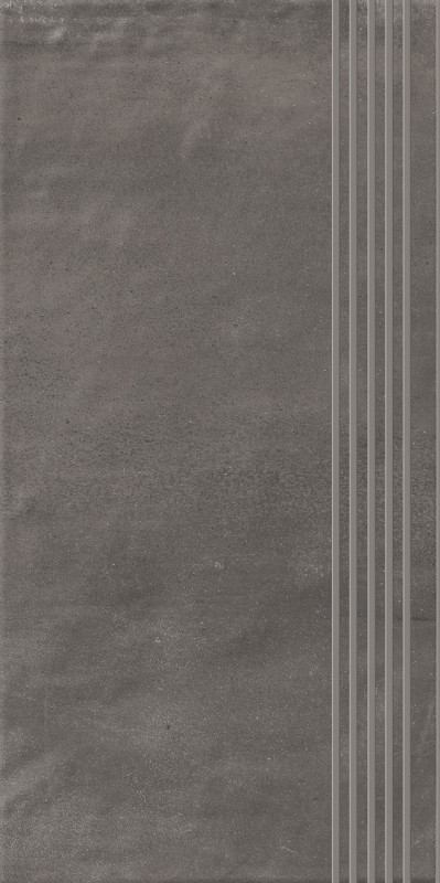 Ступень Paradyz Hybrid stone Grafit Stopnica Prosta Nacinana 29,8х59,8 см RN--298X598-1-HYST.GTSP