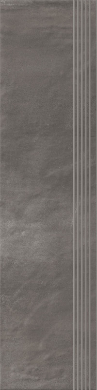 Ступень Paradyz Hybrid stone Grafit Stopnica Prosta Nacinana 29,8х119,8 см RN--0,3X1,2-1-HYST.GTSP