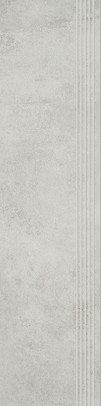 Ступень Paradyz Scratch Bianco Stopnica Prosta Nacinana Mat. 29,8х119,8 см RN--0,3X1,2-1-SCRA.BISP-M