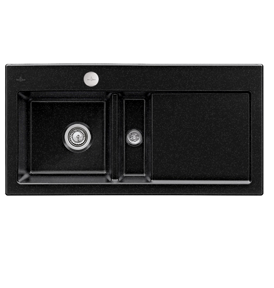 Мойка для кухни Villeroy & Boch Subway 60 100х51 см чаша слева керамика сhromit 677002J0